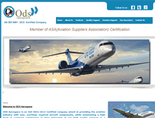 Tablet Screenshot of odsaerospace.com